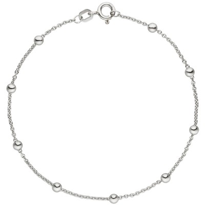 Armband mit kleinen Kugeln 925 Sterlingsilber 18,5cm