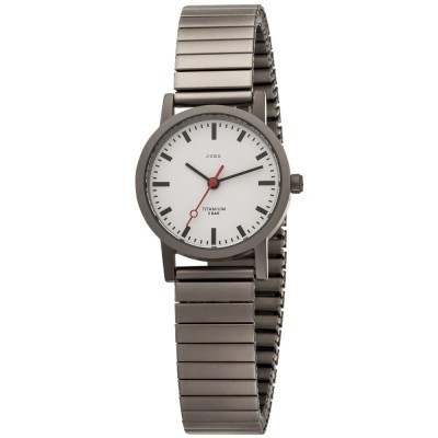Damen Armbanduhr Quarz Analog Titan mit Flexband