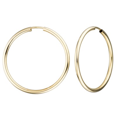 Creolen 333 Gelbgold Ohrringe Goldcreolen Goldohrringe