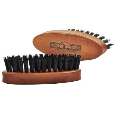 Golddachs Bartbürste Birnenholz