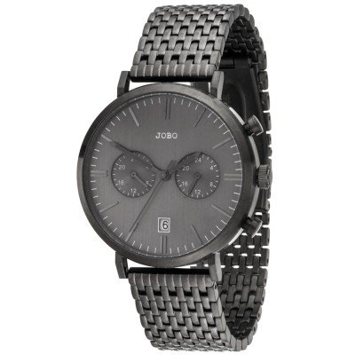 Herren Armbanduhr Quarz Analog Edelstahl Datum Herrenuhr