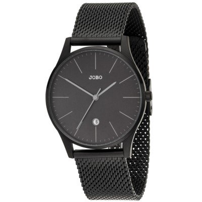 Herren Armbanduhr Quarz Analog Edelstahl Datum Herrenuhr