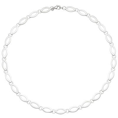 Collier Halskette 925 Sterlingsilber 45cm Kette Silberkette