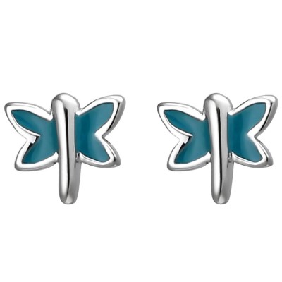 Kinder Ohrstecker Schmetterling 925 Sterlingsilber Ohrringe