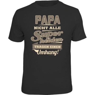 Fun T-Shirt - Superhelden Papa