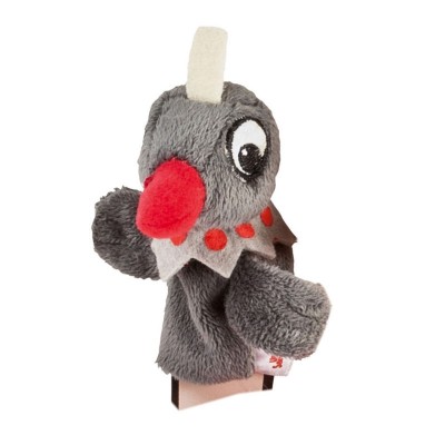 Fingerpuppe Finger Puppe Frau Elster 10cm