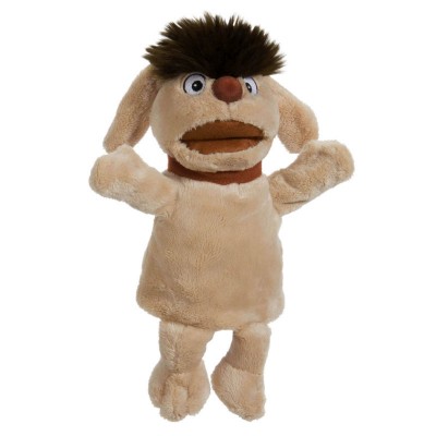 Handpuppe Hund Moppi 28cm