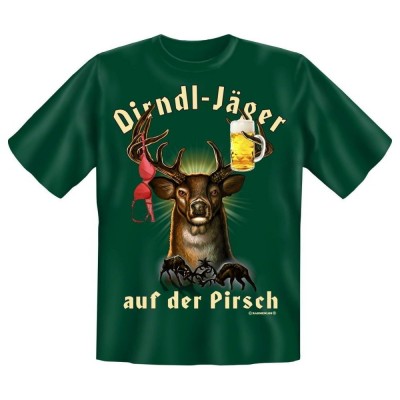 Fun T-Shirt Dirndl Jäger