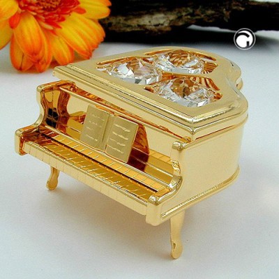 Piano mit Glas-Steinen