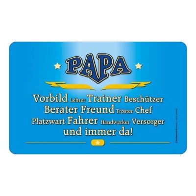 Frühstücksbrettchen Brett - Papa Vorbild