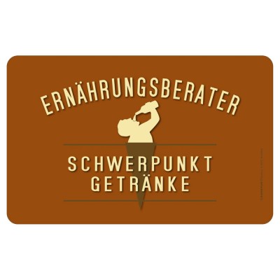 Frühstücksbrettchen Brotzeitbrettchen - Berater Getränke