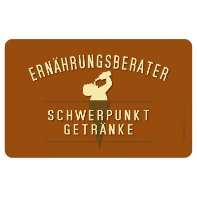 Frühstücksbrettchen Brotzeitbrettchen - Berater Getränke