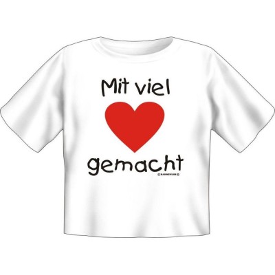 Kids Fun T-Shirt Mit Liebe gemacht!