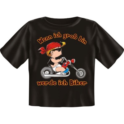 Kids Fun T-Shirt Ich werde Biker