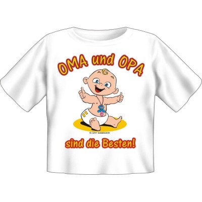 Kids Fun T-Shirt Die Besten sind Oma und Opa