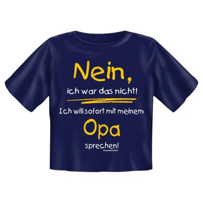 Kids Fun T-Shirt - Opa sprechen