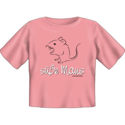 Kids Fun T-Shirt Süße Maus