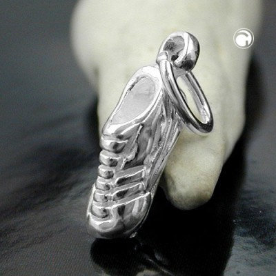 Anhänger Fußballschuh 925 Sterlingsilber