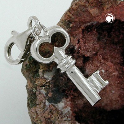 Anhänger Charm Schlüssel 925 Sterlingsilber