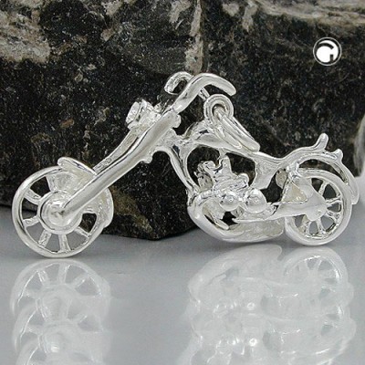Anhänger Schopper Motorrad 925 Sterlingsilber