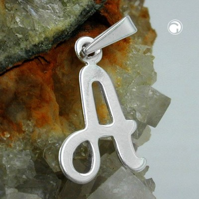 Anhänger Buchstabe A 925 Sterlingsilber