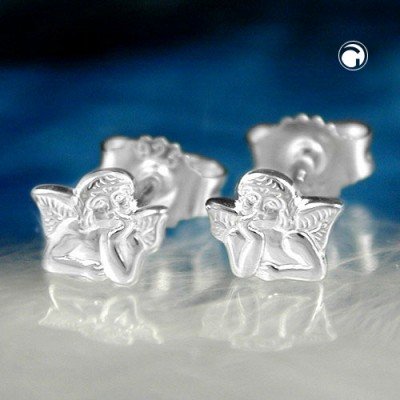 Ohrstecker kleiner Engel 925 Sterlingsilber