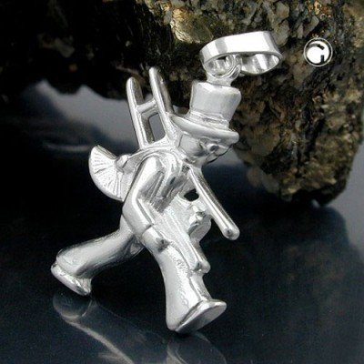 Anhänger Schornsteinfeger 925 Sterlingsilber