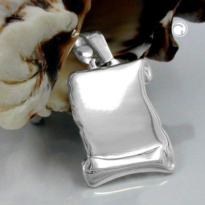 Anhänger Dokumentenrolle 925 Sterlingsilber