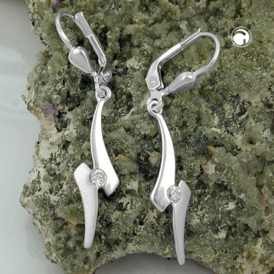 Ohrring mit Zirkonia 925 Sterlingsilber
