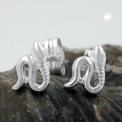 Ohrstecker Schlange-mini 925 Sterlingsilber
