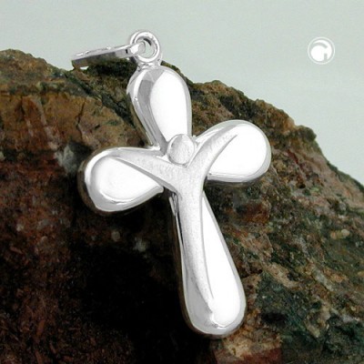 Anhänger Kreuz mit Jesus 925 Sterlingsilber