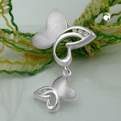 Anhänger Schmetterlinge 925 Sterlingsilber