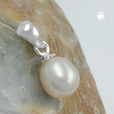 Anhänger mit Zuchtperle 925 Sterlingsilber
