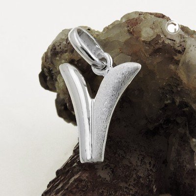 Anhänger Buchstabe V 925 Sterlingsilber