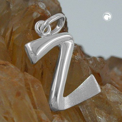 Anhänger Buchstabe Z 925 Sterlingsilber