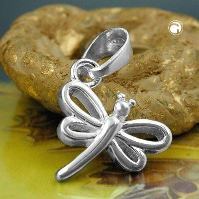 Anhänger Libelle 925 Sterlingsilber