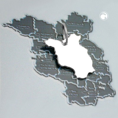 Anhänger BRD-Bundesland Brandenburg 925 Sterlingsilber