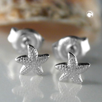 Ohrstecker kleiner Seestern 925 Sterlingsilber