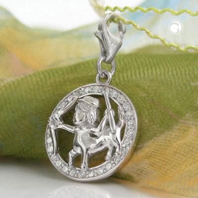 Anhänger Charm Schütze 925 Sterlingsilber