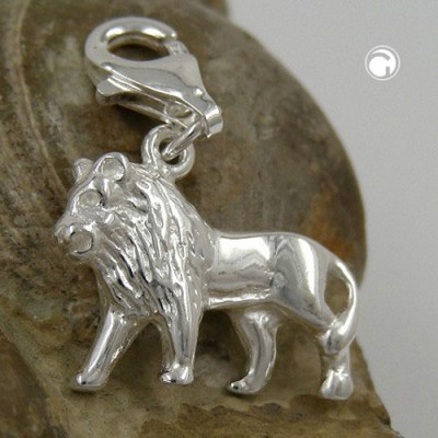 Anhänger Charm Löwe 925 Sterlingsilber