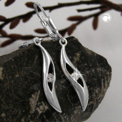Ohrring Zirkonia 925 Sterlingsilber