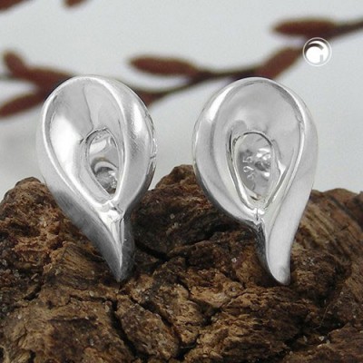 Ohrstecker kleiner Bogen 925 Sterlingsilber