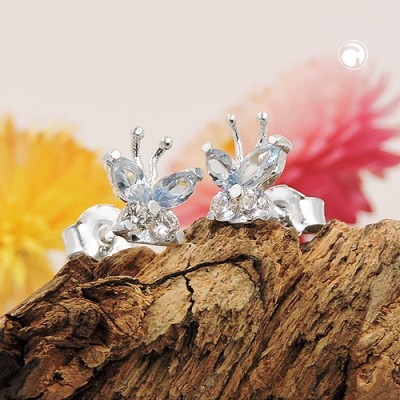 Ohrstecker Schmetterling 925 Sterlingsilber