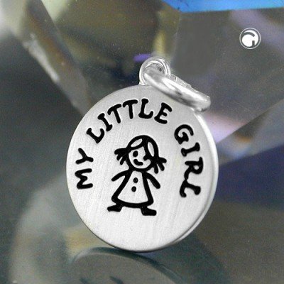Anhänger MY LITTLE GIRL 925 Sterlingsilber
