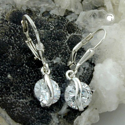 Ohrring Zirkonia 925 Sterlingsilber