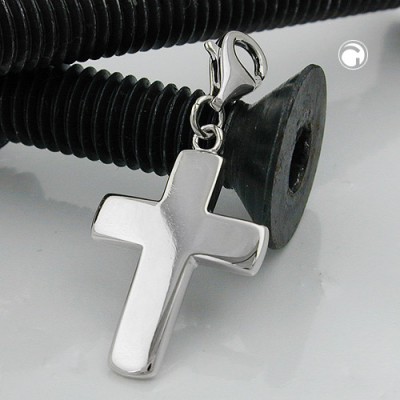 Anhänger Charm Kreuz 925 Sterlingsilber