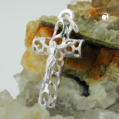Anhänger Kreuz 925 Sterlingsilber