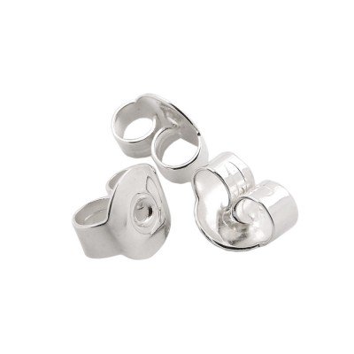 20 Ohrstecker Verschluss Ohrmutter Butterflystecker für Ohrstecker 925 Sterlingsilber