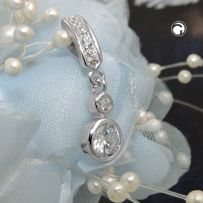 Anhänger mit Zirkonias 925 Sterlingsilber