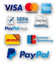 We accept payment with paypal!